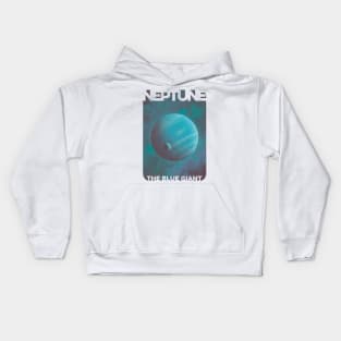 Neptune, The Blue Giant Kids Hoodie